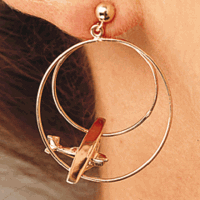 airplane earrings 13